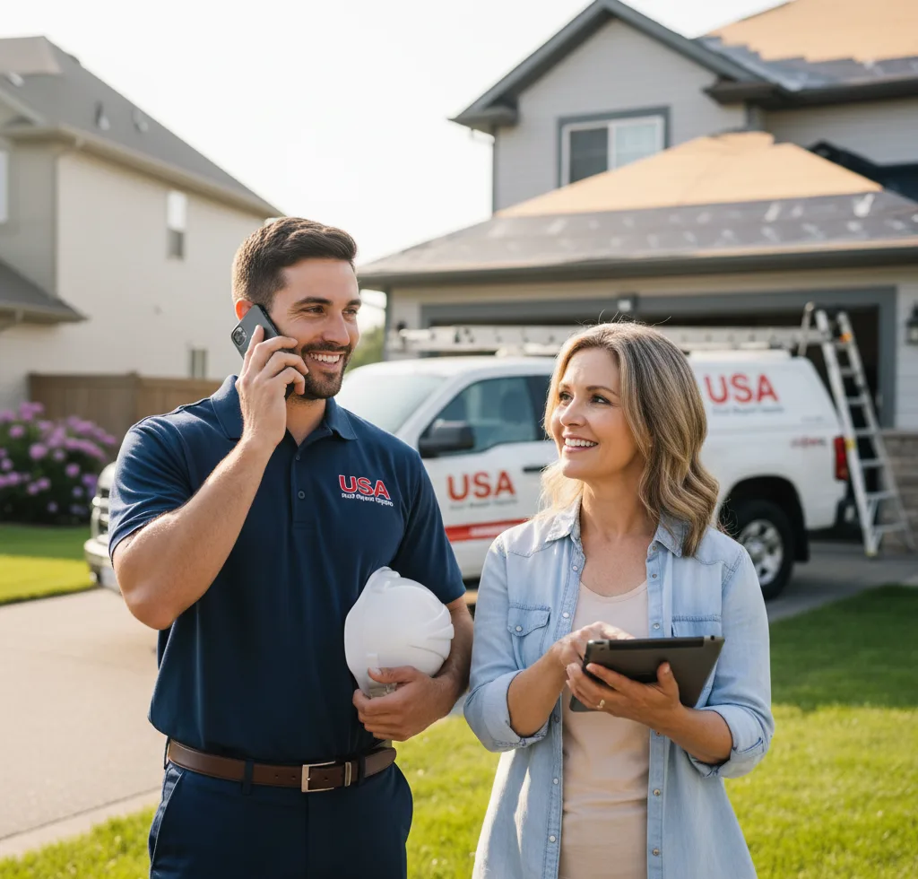 USA Roof Repair Experts customer support in Saint Bonaventure